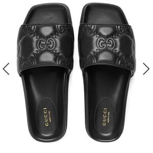 Women’s gucci gg matelasse slide